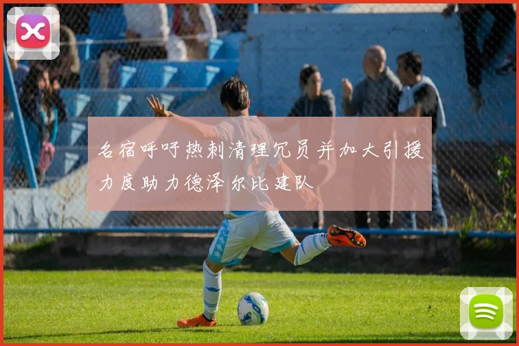 名宿呼吁热刺清理冗员并加大引援力度助力德泽尔比建队